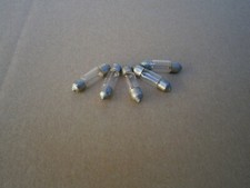 5x Glühlampe Soffitte  12V 3W S7 8x30mm 