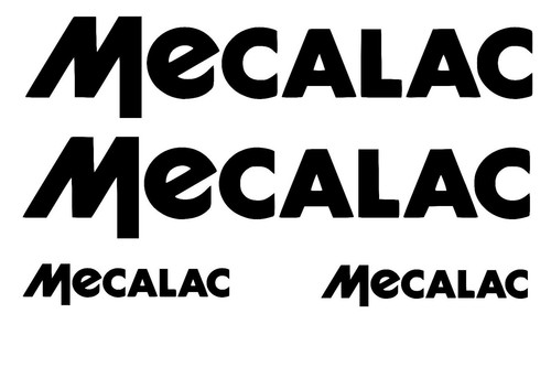 Mecalac aufkleber bagger - aufkleber,