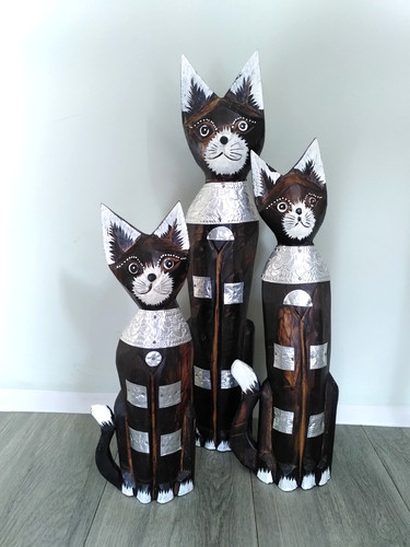 Deko katzen statue - katzen,