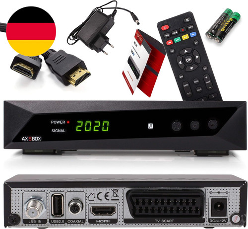 Red sat receiver - sat, hd