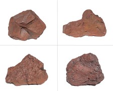 Hämatit Rohstein - Roter Glaskopf Blutstein Roteisenerz England | 40 - 60 mm