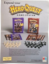 Hero Quest Board Game Original