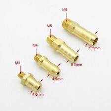 5x M3//M5/M6 Messing Motor Kühlwasser Nippel Düse, für RC Boot Marine Neu