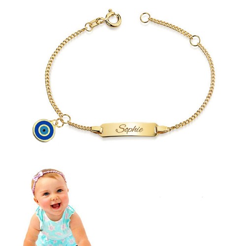 Baby namensarmband panzer mit - baby/namensarmband,