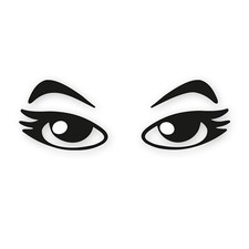Aufkleber augen paar für - aufkleber, augen-paar