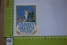 Alter Aufkleber Reise Bayern