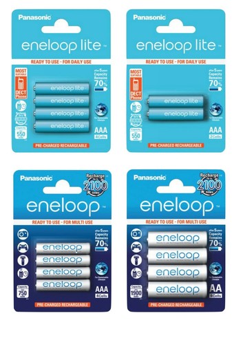 Panasonic eneloop aaa akkus - eneloop,