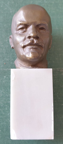 Lenin büste aus metallguss - aus,