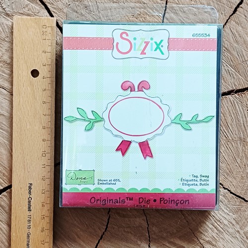 Stanze bigz tag mit verzierung - tag,