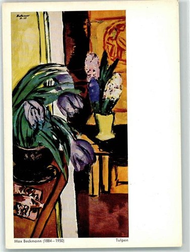 39178228 max beckmann - max, tulpen
