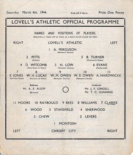 Lovell athletic cardiff - lovell's,