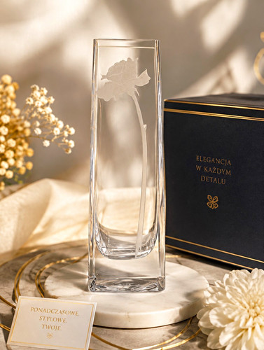 Klarglas vase transparent - klarglas,