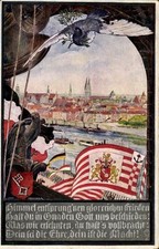 Künstler Wappen Ak Honegger, Prof. Max, Hansestadt Bremen,... - 11428914