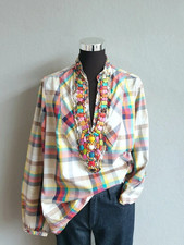 Van Laack bunte Madras Karo