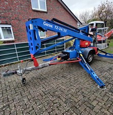 Anhänger Arbeitsbühne Genie TZ - 34 / 20 Hebebühne mit hydraulischen Teleskoparm