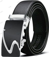 ✅ Echt Büffel Herrengürtel Automatik Jeans Schnalle LEDER Gürtel XXL Breit NEU