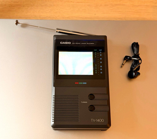 Casio 1400 lcd pocket color - tv-1400,