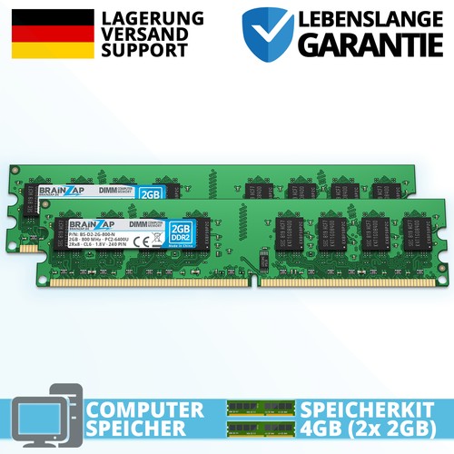 4gb 2x2gb ddr2 ram dimm - ddr2,