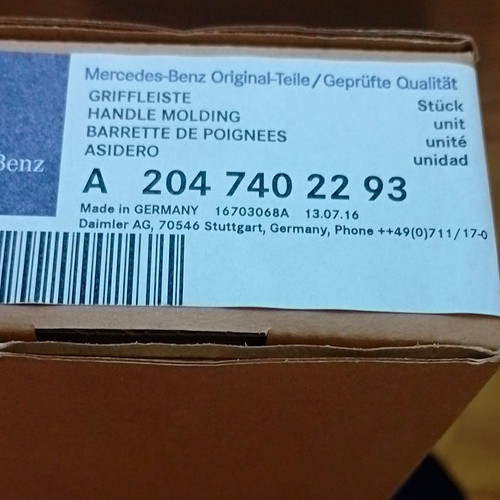 A2047402293 griffleiste w204 - a2047402293-griffleiste,