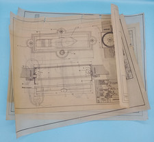 SRAR! 4 Skizzen Bett-Leselampe