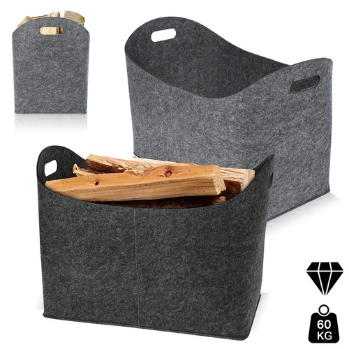 Groß filztasche kaminholzkorb - groß,