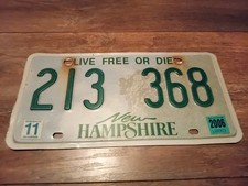 Original US Kennzeichen