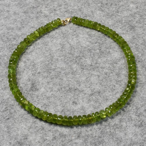 Peridot halskette 925er - peridot, halskette,