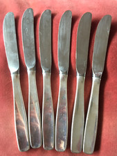 6  Messer -- 21 cm - WMF Modell 3800 Berlin- 60er vers. -2 x da