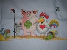 Rico Mitteldecke fertig