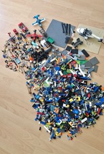 Großes 3,7 Kg Lego Sity Sammlung, Platten, Bausteine, Figuren, Fahrzeuge, Räder