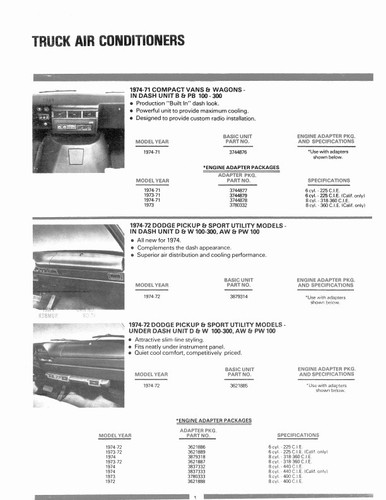 1974 dodge truck und van - dodge,