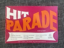 Hitparade für Bläser Edition Coda Zürich Notenheft Noten Trompete Tuba Possaune