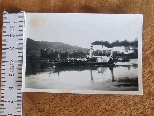 Original foto raddampfer - original,