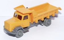 Wiking ++ Magirus Saturn 2-achs Muldenkipper ++ chromgelb / basaltgrau ++ #P_1