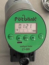 Petbank Futterautomat Aquarium, Fische Automatischer Fischfutter-Spender feeder