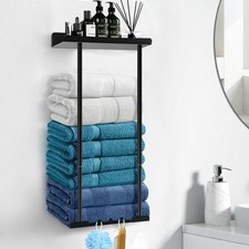 Edelstahl Handtuchhalter ohne