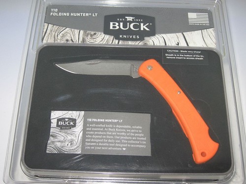 Buck 110 folding hunter - buck,