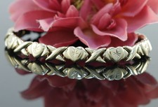 Herz Armband in 585er / 14 Karat Gelb Gold Wert 2000 € XXYY