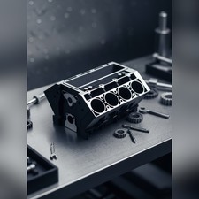 Original V8 Motorblock