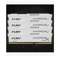 64GB = 4x HyperX FURY RAM DDR4
