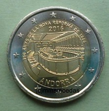 Andorra 2 Euro Gedenkmünze