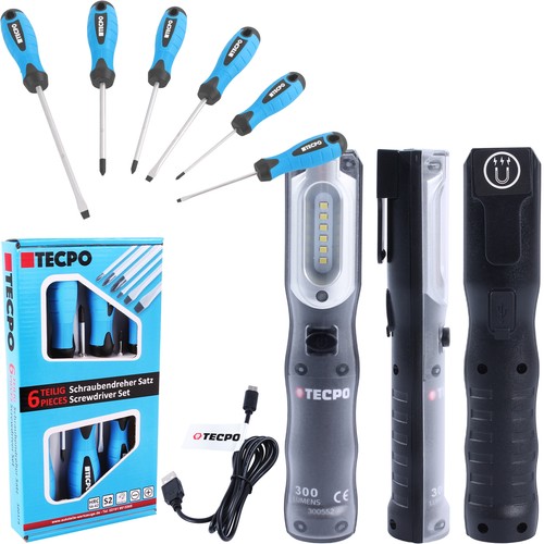 Tecpo werkstattlampe akku - tecpo,