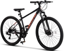 50% OFF! MTB Hardtail 27,5 Zoll Carbonstahl Rahmen mit Federgabel & 21-Gang