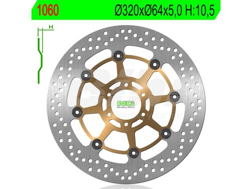 Bremsscheibe vorne aprilia - ng,