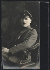 Foto-AK verwundeter Soldat in