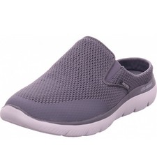 Skechers Herren Clogs in Grau