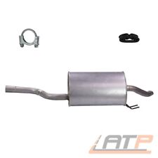 ENDSCHALLDÄMPFER AUSPUFF SCHALLDÄMPFER FÜR FIAT PUNTO 188 1.2 16V BJ 99-11