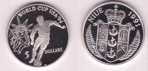 Dollar silber münze - silber, niue