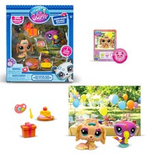 Littlest Pet Shop Packung PETFLUENCERS Party im Freien BF00572 enthält 2 Haus...