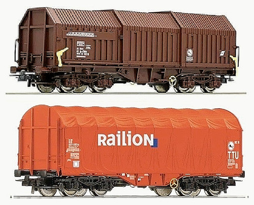 Roco öbb teleskophaubenwagen - roco,